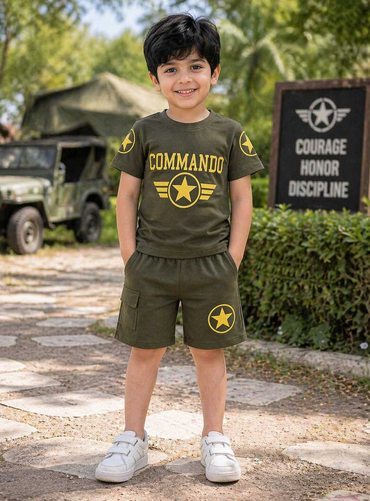 Olive Commando Star Set