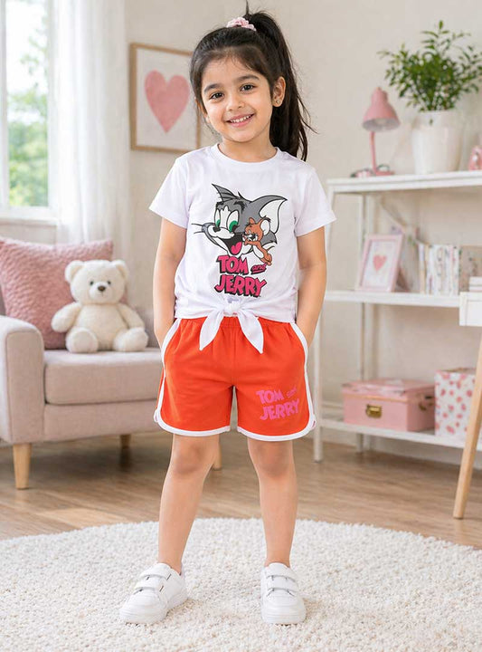 Tom & Jerry Character Shorts Set