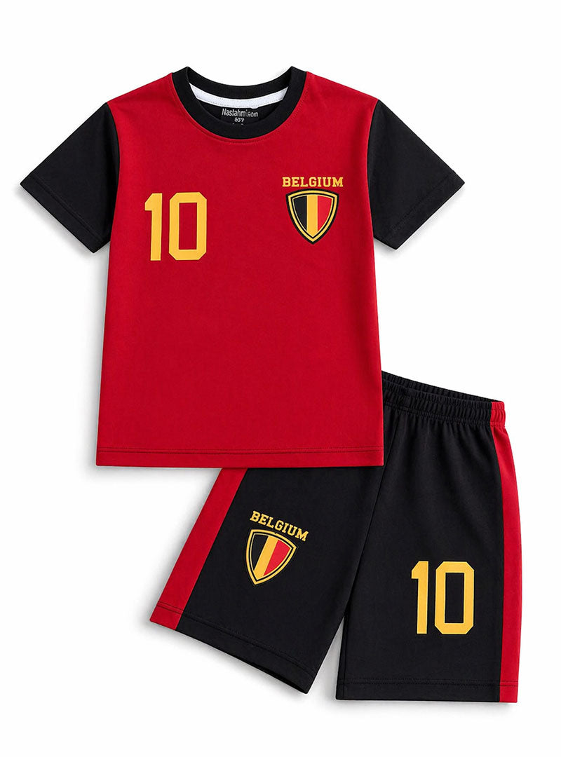 Kids Belgium Team Sports wear Set No. 10