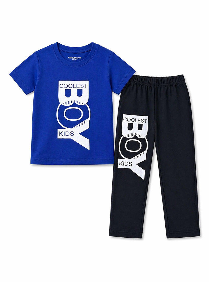 Coolest Boy Summer Trouser Set