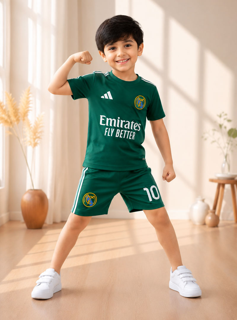 Kids Green Champion Football Set