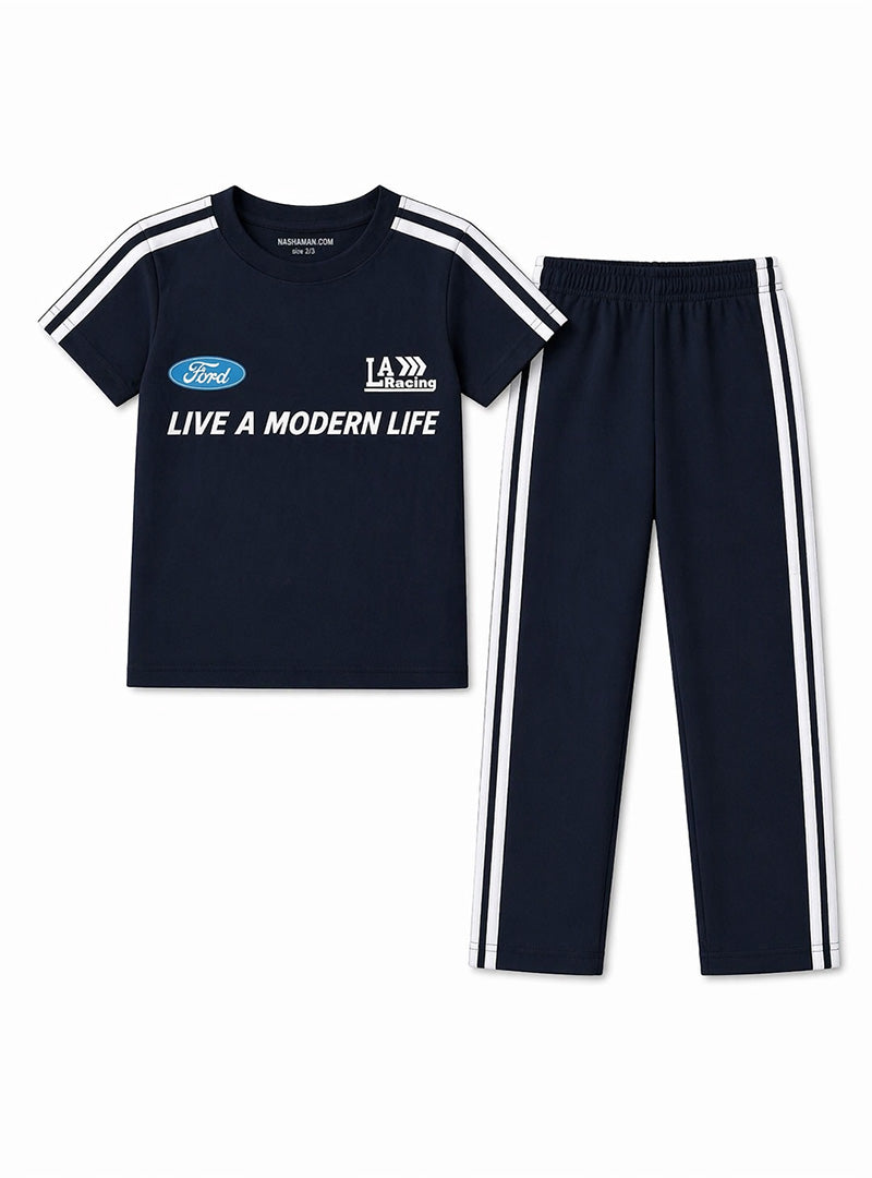 Modern Life Trouser Set For Boys