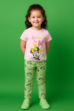 Girls Mickey T Shirt With Flapper