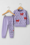 Lilac Bow Love Tracksuit